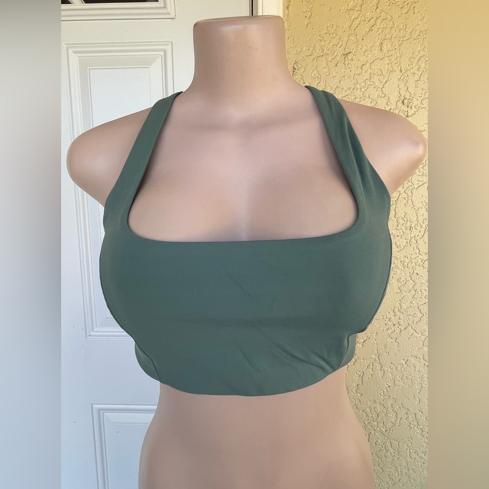 lululemon athletica Forest Green Sports Bra - Picture 2 of 7